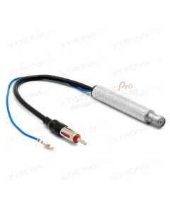 Aerial Antenna Adaptor Lead Cable ISO Wiring Harness for VW / AUDI / OPEL / SKODA / CITROEN / SEAT with phantom power supply
