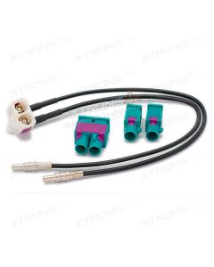Fakra Antenna Adaptor for  AUDI / MERCEDES /SEAT / SKODA / VW / BMW / KIA / OPEL / CITROEN / PEUGEOT / RENAULT