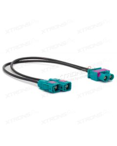 AUDI / MERCEDES /SEAT / SKODA / VW / BMW / KIA / OPEL / CITROEN / PEUGEOT / RENAULT Aerial Antenna Din Adaptor Plug Lead