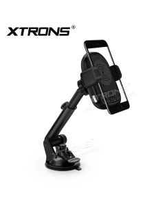 Universal car phone mount wireless fast-charge holder with infrared sensor