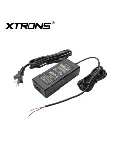 US 2 Pin AC/DC Power Supply Adapter Plug for XTRONS Overheard Units Home Use