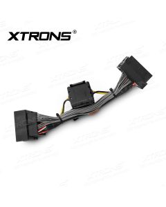 ISO Wiring Harness with Noise-canceling Box fit for BMW, Volkswagen and Mercedes-Benz Head Unit