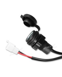 Motorcycle Waterproof 12V Cigarette Lighter Power Outlet