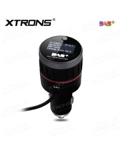 Universal Radio Car DAB Tuner FM Reveiver Transmitter USB Charger with Antenna