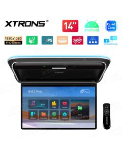14” FHD IPS Screen Ultra Narrow Bezel Android Car Roof Multimedia Player