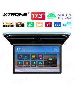 17.3 inch Octa-core Android Car TV Roof Multimedia Player with FHD IPS Screen and 32GB Storage