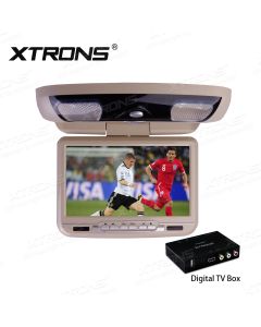 9” Digital Screen Car Roof DVD Player with Built-in IR & FM Transmitter
