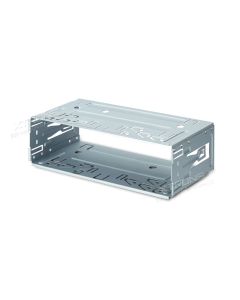 Universal single din stereo fitting cage