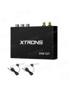 Dual Antenna Car DVB-T DVB-T2 Freeview Digital TV Receiver Box