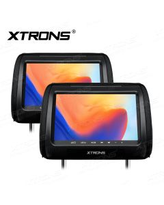 2*9” DVD Player Well Designed Car Headrest with HD Input