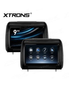 2 x 9" HD Digital Adjustable touch screen HDMI Port 1080P video car headrest DVD Players 