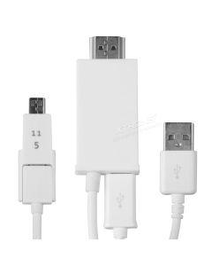 MHL USB to HDMI HDTV Adapter for Samsung Mobile Devices
