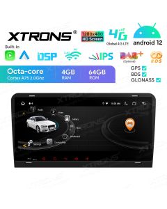 8.8 inch Octa-Core Android Navigation Car Stereo Multimedia Player with 1280*480 HD Screen Custom Fit for Audi