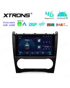 9 inch Octa-Core Android 11 Navigation Car Stereo Multimedia Player with 1280*720 HD Screen Custom Fit for Mercedes-Benz