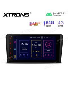 8 inch Android 10.0 Octa-Core 64G ROM + 4G RAM Plug & Play Design Car Stereo Multimedia GPS System for Audi