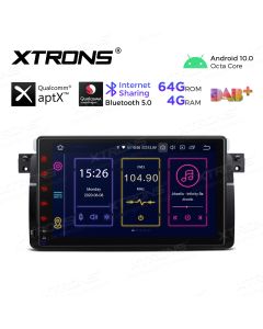9 inch Android 10.0 Octa-Core 64G ROM + 4G RAM Plug & Play Design Qualcomm Bluetooth Car Stereo Multimedia GPS System for BMW / Rover / MG