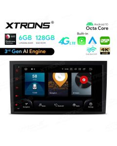 8 inch Qualcomm Snapdragon 665 AI Solution Android 10.0 Octa Core 6GB RAM + 128GB ROM Car Stereo Navigation System (4G LTE*) Custom Fit for Audi and SEAT