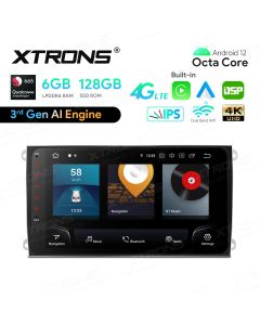 9 inch Android Qualcomm Snapdragon 665 AI Solution Octa Core 6GB RAM + 128GB ROM Car Stereo Navigation System (4G LTE*) Custom Fit for Porsche