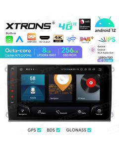 9 inch Qualcomm Snapdragon 665 AI Solution Android Octa-Core 8GB RAM + 256GB ROM Car Navigation System (4G LTE*) Custom Fit for Porsche