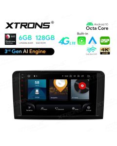 9 inch Qualcomm Snapdragon 665 AI Solution Android 10.0 Octa Core 6GB RAM + 128GB ROM Car Stereo Navigation System (4G LTE*) Custom Fit for Mercedes-Benz