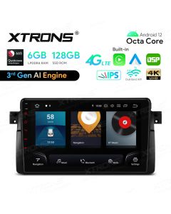 9 inch Qualcomm Snapdragon 665 AI Solution Android 12.0 Octa Core 6GB RAM + 128GB ROM Car Stereo Navigation System (4G LTE*) Custom Fit for BMW/Rover/MG