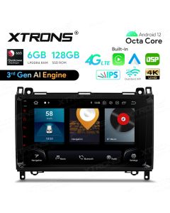 9 inch Qualcomm Snapdragon 665 AI Solution Android 12.0 Octa Core 6GB RAM + 128GB ROM Car Stereo Navigation System (4G LTE*) Custom Fit for Mercedes-Benz