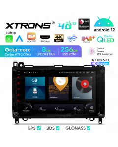 9 inch Qualcomm Snapdragon 665 AI Solution Android Octa-Core 8GB RAM + 256GB ROM Car Navigation System (4G LTE*) Custom Fit for Mercedes-Benz