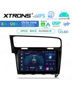 10.1 inch QLED Display Android Car Stereo Multimedia Player Octa core Processor 8GB RAM & 128GB ROM Custom Fit for Volkswagen (Left Hand Drive Vehicles ONLY)