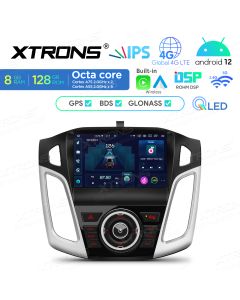 9 inch QLED Display Android Car Stereo Multimedia Player Octa core Processor 8GB RAM & 128GB ROM Custom Fit for Ford