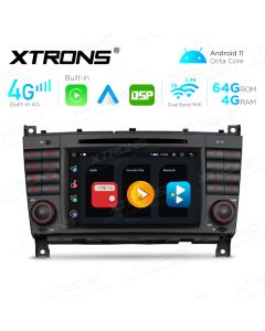 7 inch Multimedia Player Navigation System Android 11 With Built-in CarAutoPlay and Android Auto and DSP For Mercedes-Benz