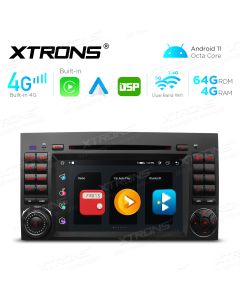 7 inch Android 11 Multimedia Player Navigation System With Built-in CarAutoPlay and Android Auto and DSP For Mercedes-Benz