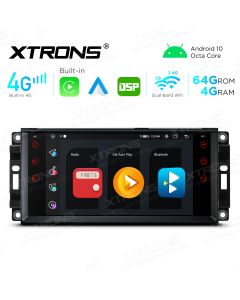 Integrated 4G Solution: 7 inch Android Multimedia Player Navigation System With Built-in CarAutoPlay and Android Auto and DSP For Jeep/Dodge/Chrysler
