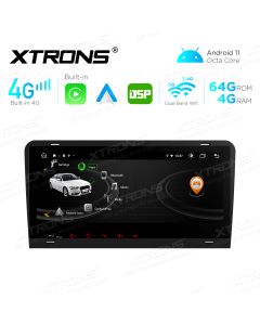8.8 inch Android 11 Multimedia Player With Built-in CarAutoPlay and Android Auto and DSP For AUDI