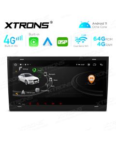 8.8 inch 1280*480 Screen Android 11 Multimedia Player Navigation System With Built-in CarAutoPlay and Android Auto and DSP For AUDI/SEAT
