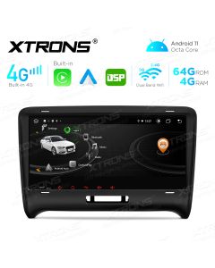 8.8 inch 1280*480 Screen Android 11 Multimedia Player Navigation System With Built-in CarAutoPlay and Android Auto and DSP For AUDI TT