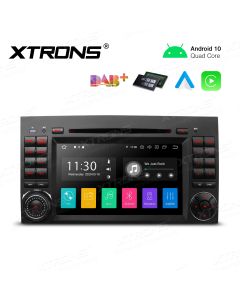 7 inch Android 10.0 Infotainment System Car GPS Navigation Multimedia DVD Player Custom Fit for Mercedes-Benz