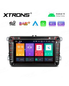8" Android 10.0 Octa-Core 32GB ROM + 4G RAM Car Multimedia DVD Player with GPS Support CarAutoPlay Custom fit for VW/SKODA/SEAT