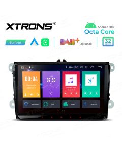 Android 10.0 Octa Core(64bit) 9’’ Car Stereo Multimedia Navigation System Built-in CarAutoPlay & Android Auto Custom Fit for Volkswagen / Seat / Skoda