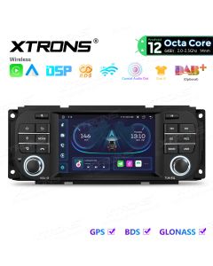 5 inch Android Octa Core Car Stereo Navigation System Custom Fit for Chrysler | Dodge | Jeep