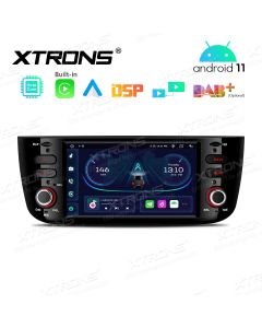 6.2 inch Android 11 Car Stereo Navigation System With Built-in CarPlay and Android Auto and DSP Custom Fit for Fiat