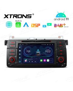7 inch Android 11 Car DVD Player Navigation System With Built-in CarAutoPlay and Android Auto and DSP Custom Fit for BMW / Rover / MG