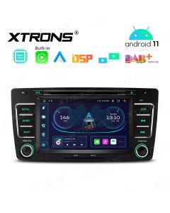 7 inch Android 11 Car DVD Player Navigation System Custom Fit for Skoda