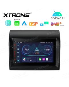 7 inch Android 11 Car Stereo Navigation System With Built-in CarPlay and Android Auto and DSP Custom Fit for Fiat