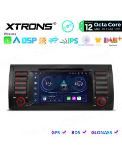 7 inch Android Car DVD Player Navigation System With Built-in CarPlay and Android Auto and DSP Custom Fit for BMW