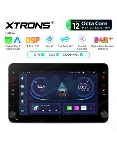 7 inch Android Car Stereo Navigation System With Built-in CarPlay and Android Auto and DSP Custom Fit for Alfa Romeo