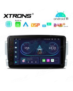 8 inch Android Car Stereo Navigation System Custom Fit with Built in CarAutoPlay and Android Auto and DSP Custom Fit for Mercedes-Benz