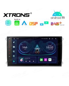 9 inch Android 11 Car Stereo Navigation System With Built-in CarAutoPlay and Android Auto and DSP Custom Fit for Porsche