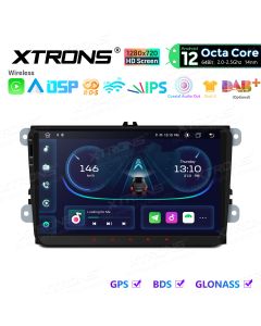 9 inch Android Car Stereo Navigation System Custom Fit for VW, Skoda and SEAT