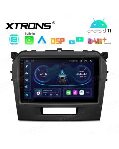 9 inch Android 11 Octa-Core Navigation Car Stereo with Built in Carplay and Android Auto Custom Fit for Suzuki
