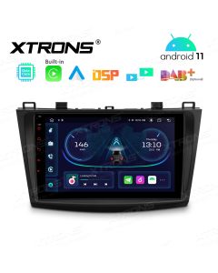 9 inch Android 11 Octa-Core Navigation Car Stereo 1280*720 HD Screen Custom Fit for Mazda